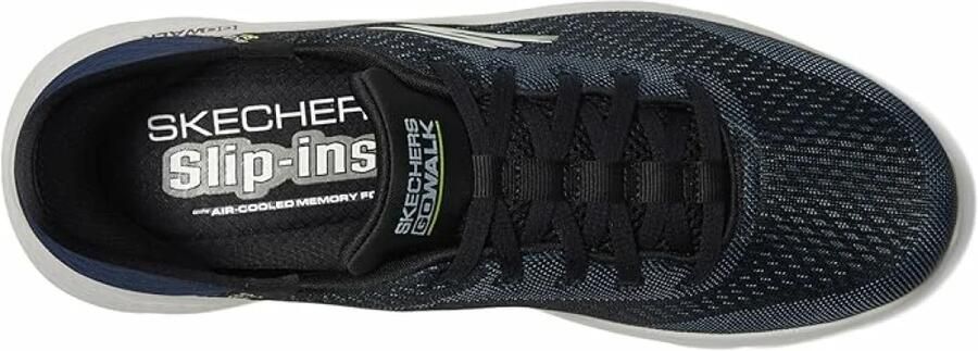Skechers GO WALK FLEX -New World-sneakers voor heren Slip In Vegan 216505 NVLM blauw - Foto 16
