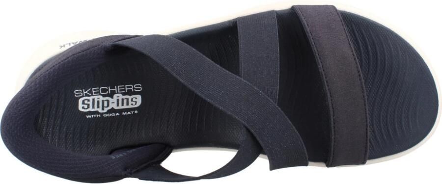SKECHERS Sandaal ' Slip-Ins: Go Walk Flex Sandal Glimmer Up' donkerblauw - Foto 15