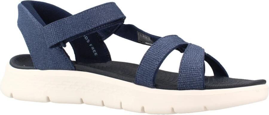 Skechers Sandalen GO WALK FLEX SANDAL-ILLUMINATE sandalette trekking sandaal met gogo mat voetbed