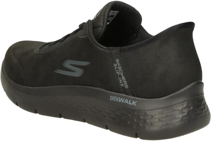 Skechers Slip-Ins: GO Walk Flex Smooth Motion 216326-BBK Mannen Zwart Sneakers - Foto 11