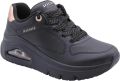 Skechers Sneakers UNO ICON Veterschoen vrijetijdsschoen in comfortabele vorm - Zwart