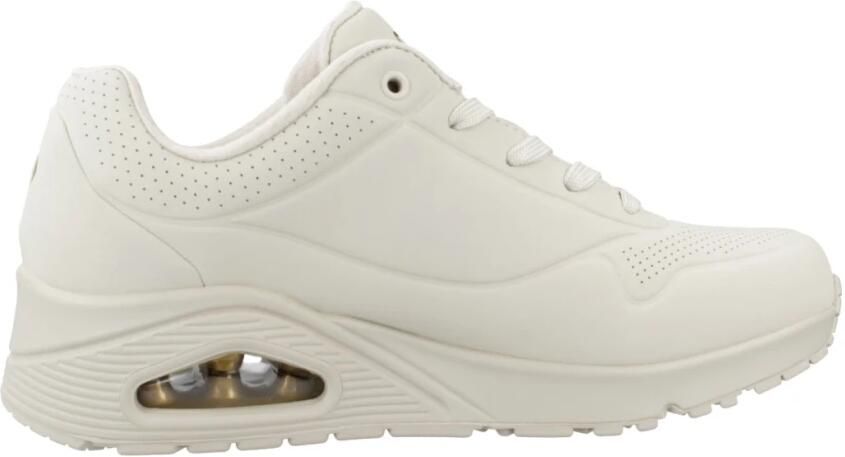 Skechers Sneakers UNO-GOLDEN HEART Vrijetijdsschoen veterschoen met goudkleurige mylar borduursels - Foto 3