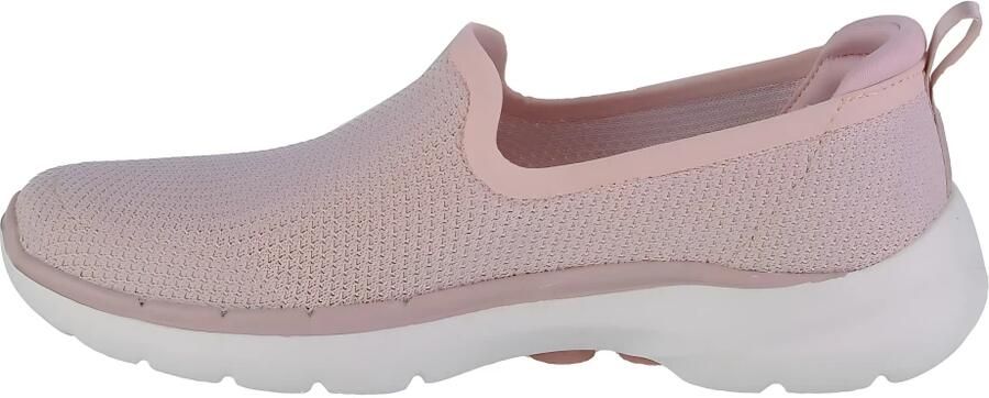 Skechers Go Walk 6 Clear Virtue 124505-MVE Vrouwen Roze Sneakers Sportschoenen
