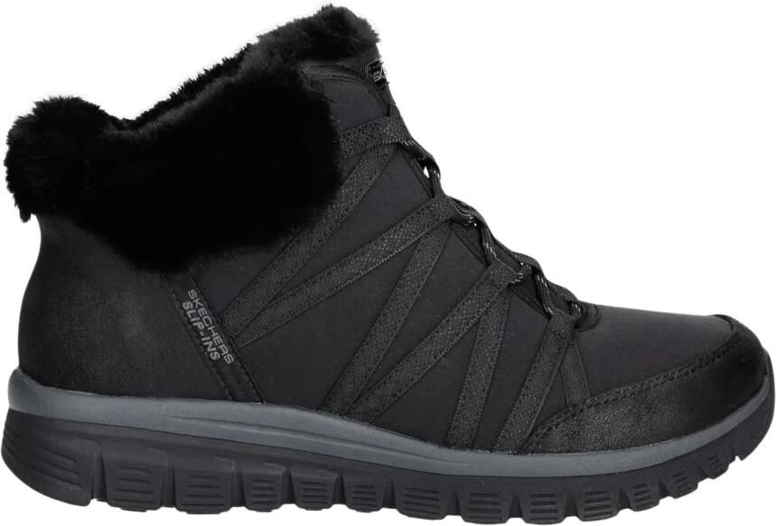 Skechers Slip-ins Graceful dames boots zwart Extra comfort Memory Foam