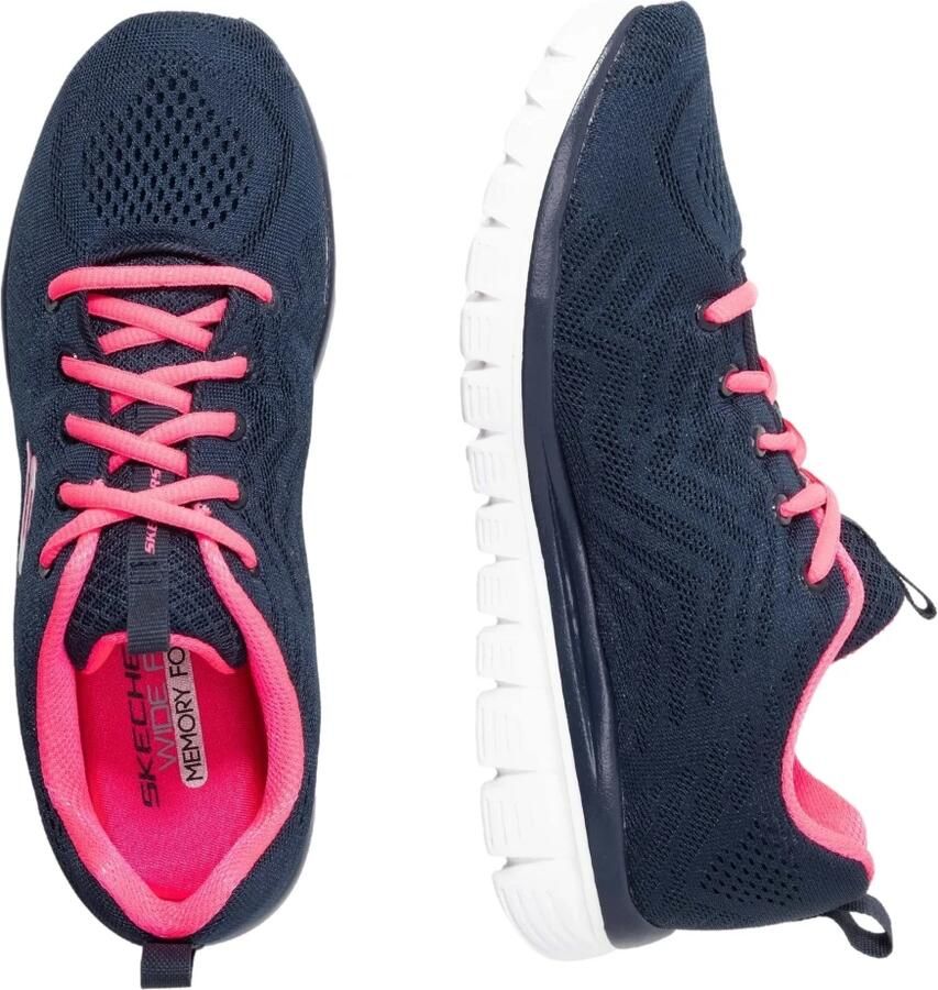 Skechers Sneakers Graceful Get Connected Vrijetijdsschoen lage schoen veterschoen in schoenwijdte G (wijd) - Foto 6