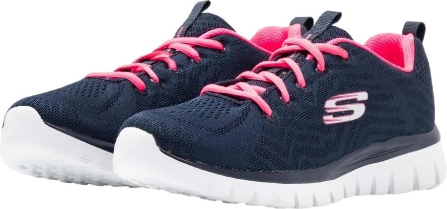 Skechers Sneakers Graceful Get Connected Vrijetijdsschoen lage schoen veterschoen in schoenwijdte G (wijd) - Foto 7