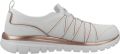 Skechers Slip-on sneakers GRACEFUL-PURECRUSH Vrijetijdsschoen met elastische instap - Wit