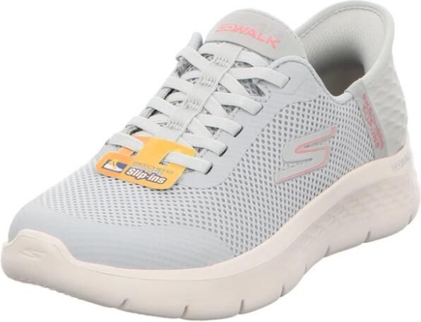 Skechers Dames Slip-ins GO WALK Flex Grand Entry Sneakers 124836 GYPK - Foto 4