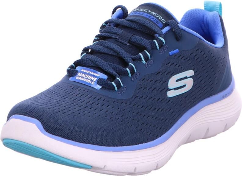 Skechers dames sportschoenen blauw - Foto 4
