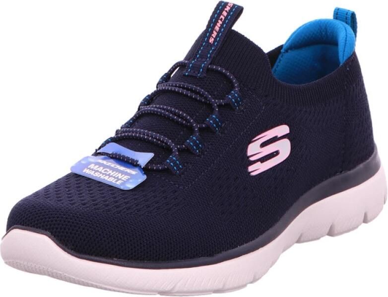 Skechers Slip-on sneakers Summits vrijetijdsschoen lage schoen slipper met flexibele tractionloopzool - Foto 3