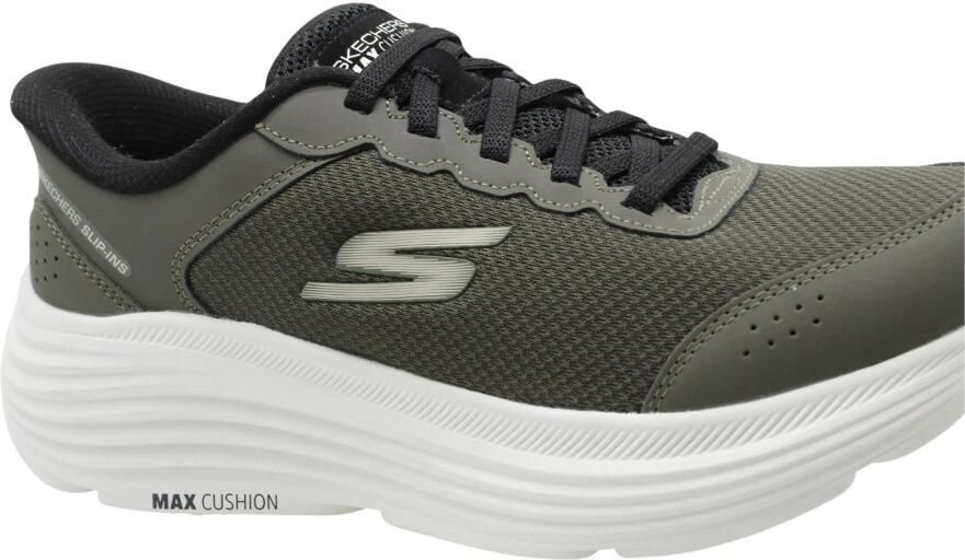 Skechers Schoenen Olijfgroen Heren - Foto 7