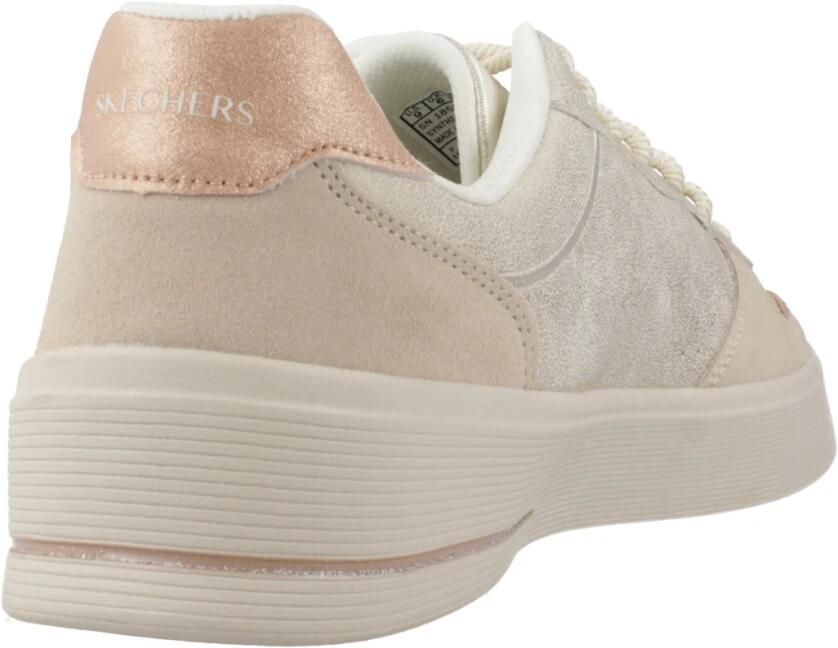 Skechers Hiland Shimmering Splendid Sneakers Naturel - Foto 2