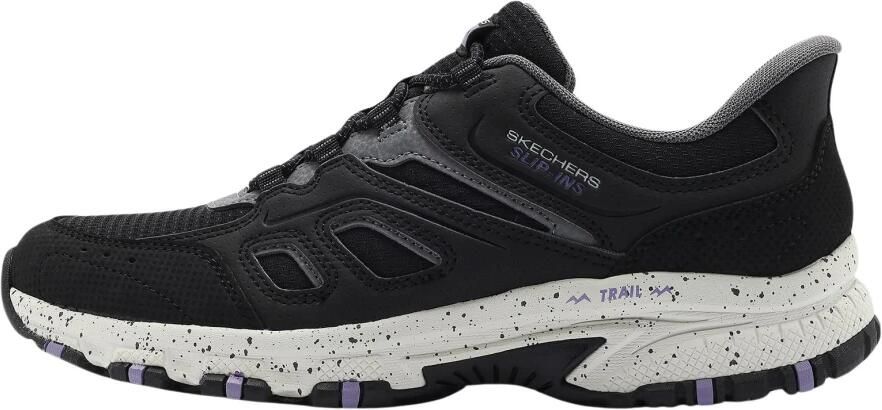 SKECHERS Sportieve veterschoen grijs zwart