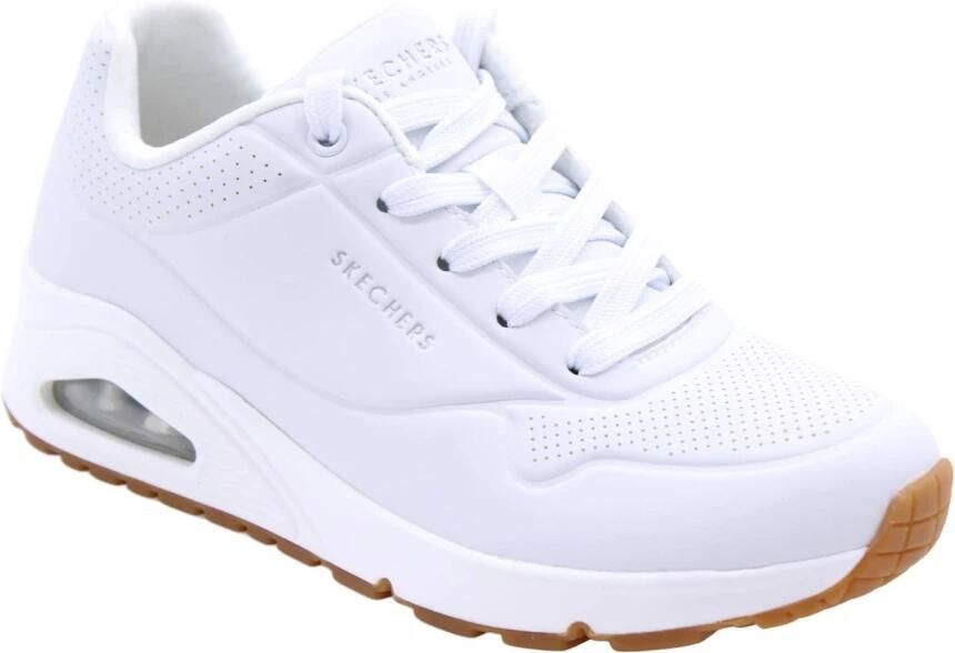 Skechers Sneakers Street Uno Stand on Air in eenvoudige look vrijetijdsschoen lage schoen veterschoen - Foto 7