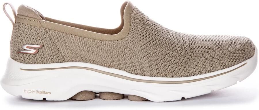 Skechers Go Walk 7 Slip On Instappers beige Dames - Foto 3