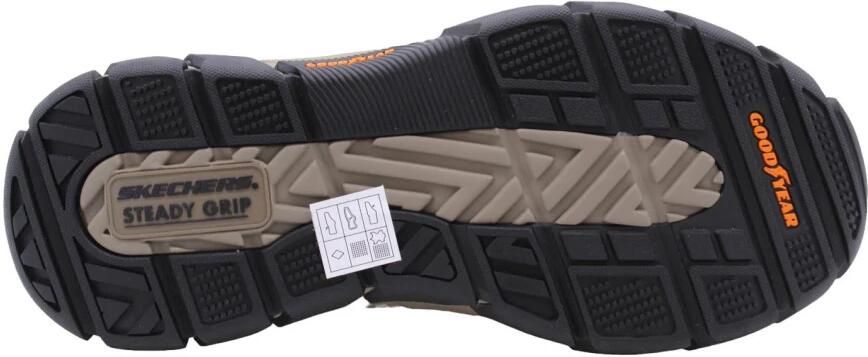 Skechers Slip-ins RF Respected Elgin Heren slip-ins leren slip-on bruin 204810 CDB - Foto 15