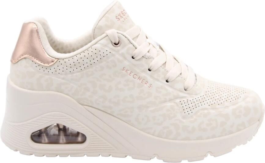 Skechers Uno Wedge Safari Daze Sneakers Laag Gebroken wit - Foto 5