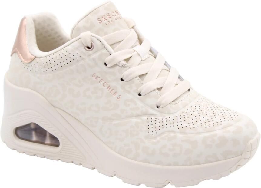 Skechers Uno Wedge Safari Daze Sneakers Laag Gebroken wit - Foto 7