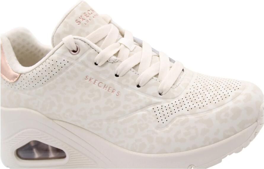Skechers Uno Wedge Safari Daze Sneakers Laag Gebroken wit - Foto 8
