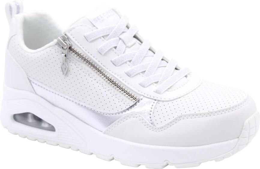 Skechers damesschoenen UNO Metallic Sliders veterschoen 177873 WHT wit - Foto 7