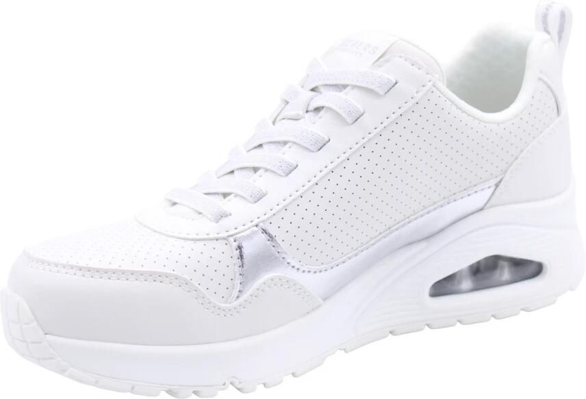 Skechers damesschoenen UNO Metallic Sliders veterschoen 177873 WHT wit - Foto 5