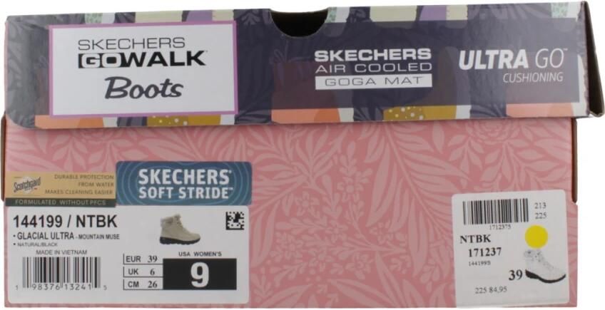 Skechers GLACIAL ULTRA MOUNTAIN MUS Wit - Foto 2