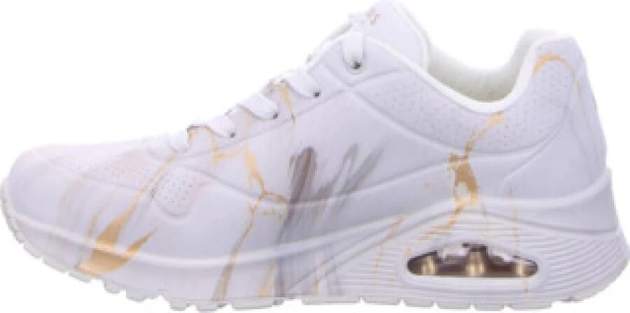 Skechers Uno Marbel Marvel Dames Sneakers Wit - Foto 2
