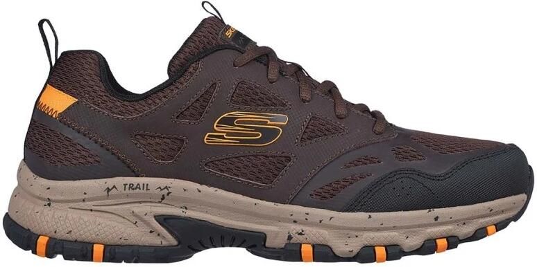 Skechers Stijlvolle Hillcrest Sneakers voor Mannen Brown Heren