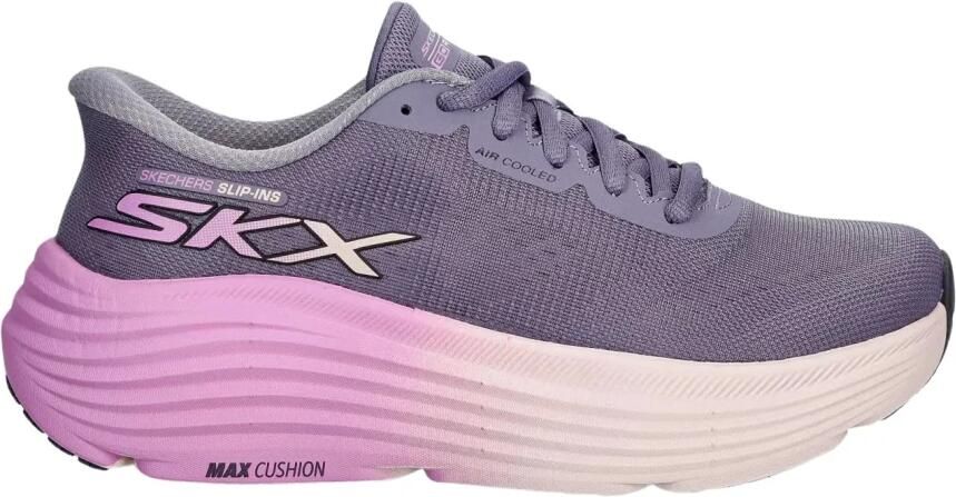 Skechers Max Cushioning Endeavour Hallandale Hardloopschoenen Paars Vrouw
