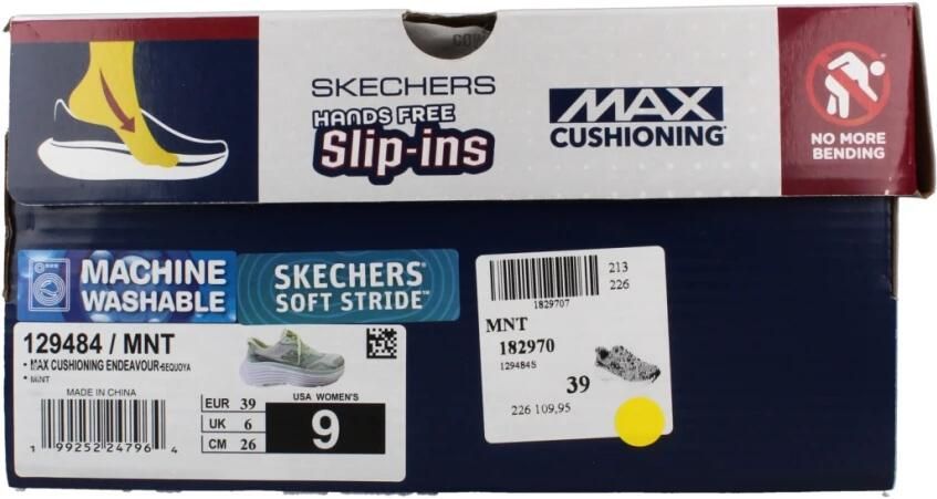 SKECHERS Sneakers laag 'Slip-Ins: Max Cushioning Endeavour' mintgroen - Foto 8