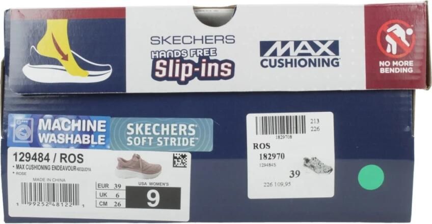 Skechers Slip-Ins: Max Cushioning Endeavour Sneakers Laag Roze - Foto 12