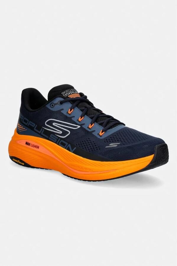 Skechers Max Cushioning Propulsion 220509-NVOR Mannen Marineblauw Hardloopschoenen - Foto 2