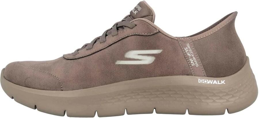 SKECHERS Slip-on 'Slipper Damen 124837 BRN Kunststoff (Synthetik) in braun' bruin - Foto 12