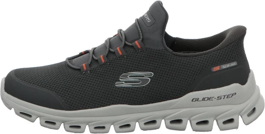 Skechers heren sportschoenen grijs - Foto 6