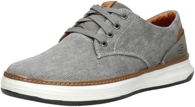 Skechers Moreno Ederson Sneakers Taupe Textiel Heren - Foto 6
