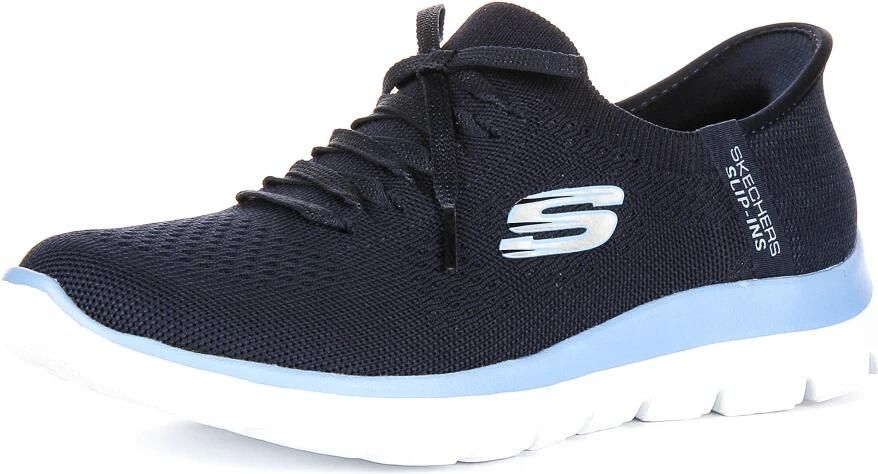 Skechers Slip-Ins: Summits New Daily Vrouwen Marineblauw Sneakers - Foto 4