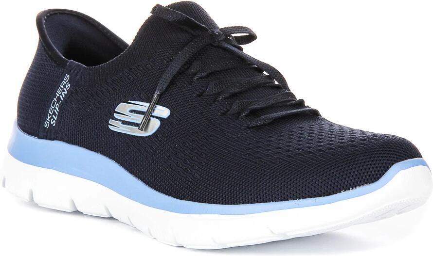Skechers Slip-Ins: Summits New Daily Vrouwen Marineblauw Sneakers - Foto 2