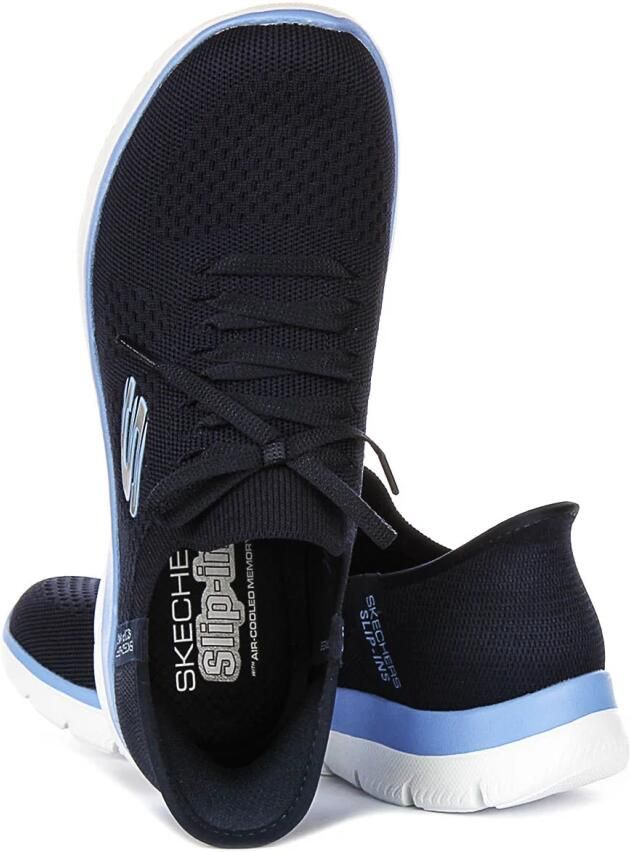 Skechers Slip-Ins: Summits New Daily Vrouwen Marineblauw Sneakers - Foto 7