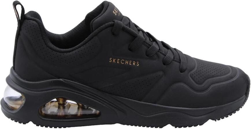 Skechers Dames Tres-Air UNO Ah Mazing Sneakers 177390 BBK Zwart - Foto 3