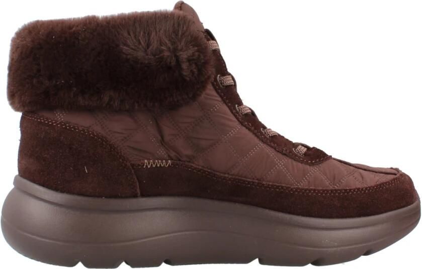 Skechers Slip-ins: On-The-Go Encore Cozy Fit Maisie Vrouwen Bruin Laarzen