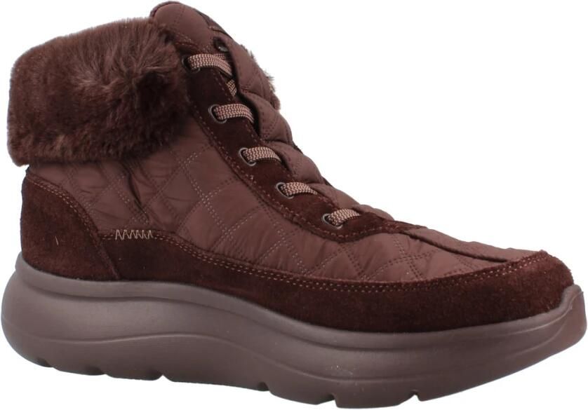 Skechers Slip-ins: On-The-Go Encore Cozy Fit Maisie Vrouwen Bruin Laarzen