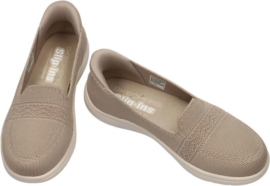 Skechers Dames Mocassin On-the-go Flex Radiant Taupe - Foto 2