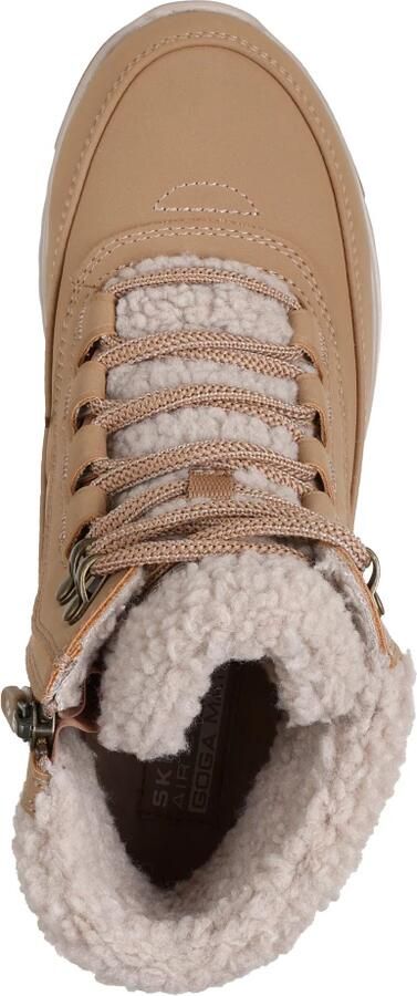 SKECHERS Veterlaarzen 'Schnürstiefelette Damen 144756 CSNT Kunststoff (Synthetik) in beige' beige - Foto 6
