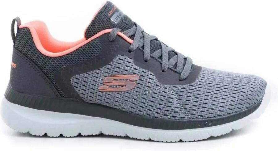 Skechers Dames Textiel Synthetische Sneakers Gray Dames - Foto 3