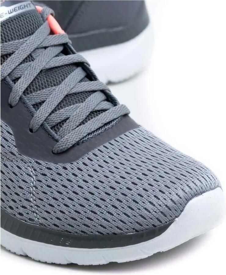 Skechers Dames Textiel Synthetische Sneakers Gray Dames