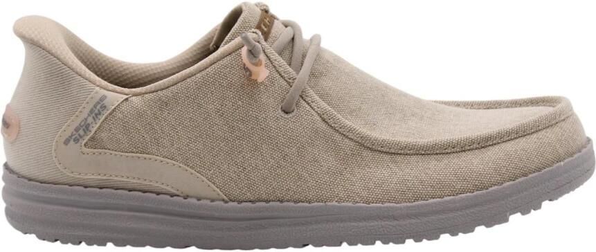 Skechers Slip-Ins: Melson Coronado Mannen Beige Sneakers