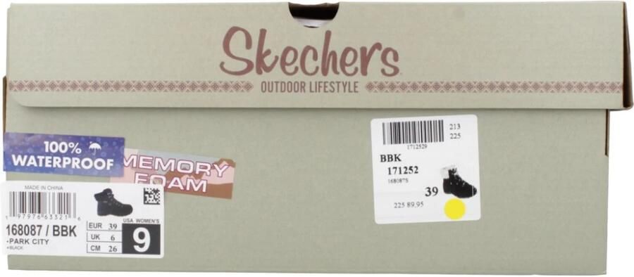 Skechers Park City Veterboots zwart Nubuck - Foto 11