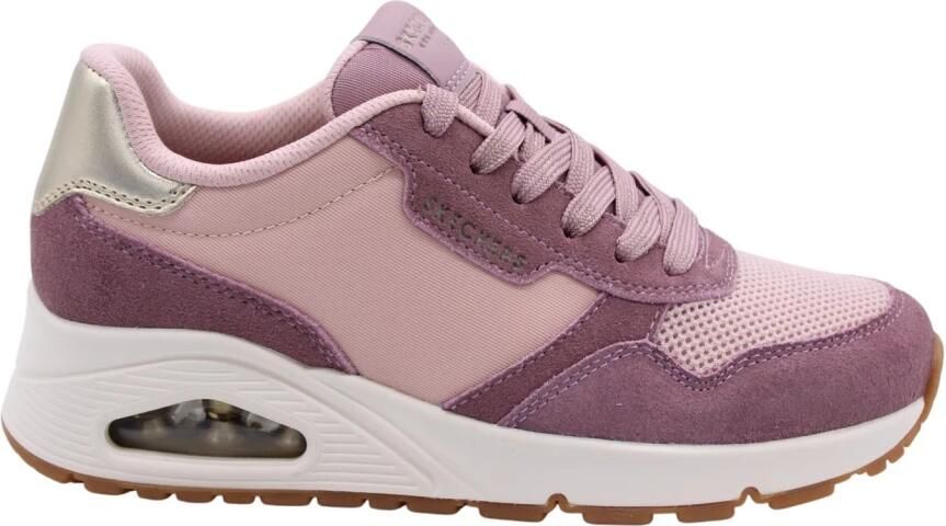 Skechers Uno Sneakers roze Suede Dames - Foto 8