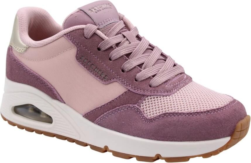Skechers Uno Sneakers roze Suede Dames - Foto 13
