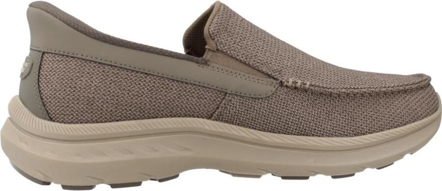 Skechers Slip-ins Pollard WilfRood Heren Instappers Taupe - Foto 3